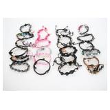 Shamballa Style Beaded Bracelets