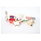 Novelty Mugs, Nesting Bowls & Pepper Mill