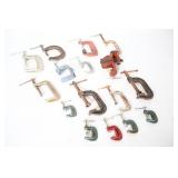 Assorted C-Clamps