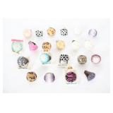 Women's Rhinestone Cocktail Rings