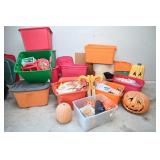 Totes of Halloween, Christmas & Holiday Decor