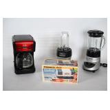 Ninja & Cuisinart Blenders, Mr. Coffee Maker