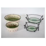 Temp-tations Bakers w/ Wire Serving Stands