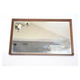 Wood Framed Wall Mirror