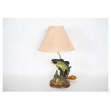 Largemouth Bass Figural Table Lamp