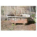 Vintage Cast Iron Clawfoot Tub