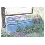 Galvanized Stock Tank Feed Trough
