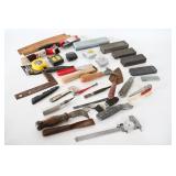 Tape Measures, Sharpening Stones & Hand Tools