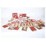 Nutcracker Ornaments, Merry Christmas Banner