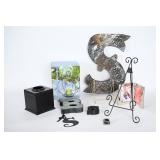 Metal Monogram Letters, Candle Holders & Easels