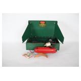 Vintage Coleman 2-Burner Camp Stove w/ Manual