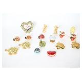 Enameled Jeweled Trinket Boxes & Ring Holders