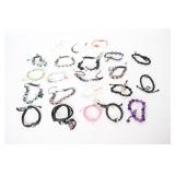 Shamballa Style Beaded Bracelets