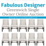 FABULOUS DESIGNER GREENWICH SINGLE OWNER ONLINE AUCTION