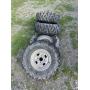 4 Tires with rims has good tread