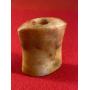 Rose Quartz Hourglass Bannerstone    Indian Artifa