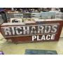 HUGE Richards Place Neon Sign Double Sided