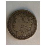 1886     Morgan Silver Dollar