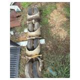 (4) Large Cayter Wheels
