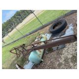 2 Truck Booms, Air Compressor Tank, etc