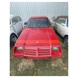 1982 Dodge Rampage 135 Engine title included