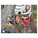 Group of Bolts & Screws & Tongs & Chain Binders