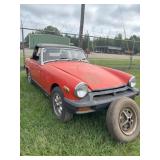 Red Midget Car