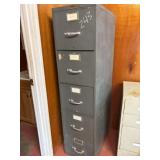 5 Drawer File Cabinet