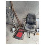Chair, Floor Mat, Piano Stand, Tubing