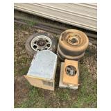 Group of Tires & Wheels, etc