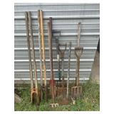 Group of Yard Tools