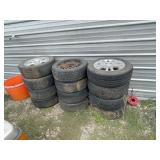 3 Sets of Tires and Rims