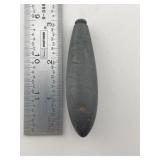 Hematite Plummet Indian Artifact Arrowhead