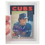 Ryne Sandberg Hand Signed Authentic Autograph
