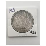 1921 Morgan Silver Dollar Coin