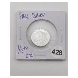 1/10th oz Fine Silver Coin