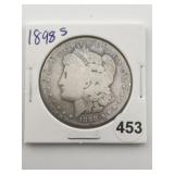 1898 S Morgan Silver Dollar Coin