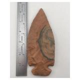 6 & 3/4" Dovetail Indian Artifact Arrowhead