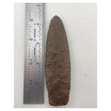 4 & 1/2" Scottsbluff Indian Artifact Arrowhead