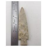 5 & 3/4" Hardin Indian Artifact Arrowhead