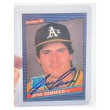 Jose Canseco Hand Signed Authentic Autograph