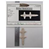 3 & 7/8" Flint Lizard with Jackson COA from Jersey