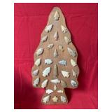 Board of Very Nice Arrowheads