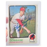 Rich Gossage Hand Signed Authentic Autograph