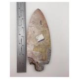 7" Adena Indian Artifact Arrowhead