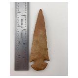 4 & 3/8" Dovetail Indian Artifact Arrowhead