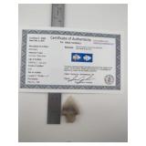 Ellis Point with Sam Johnson COA Indian Artifact A