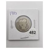 1915 Quarter Coin