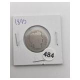 1895 Quarter Coin