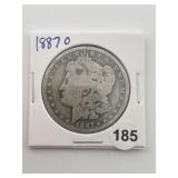 1887 O Morgan Silver Dollar Coin